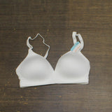 Warners Womens Cloud 9 Wire-Free Bra 1269 01269 White 34C