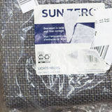 Sun Zero Weave Total Blackout Grommet Curtain Panel Coal Black Multi 52X84