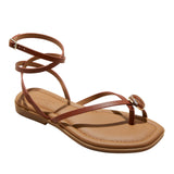 Universal Thread Womens Elizabeth Ankle Strap Sandals 93653822 Cognac Brown 7M