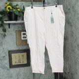 Tommy Hilfiger Womens Hampton Chino Sportswear Pants W0SK0035 Ballerina Pink 18W