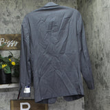 Tommy Hilfiger Modern Fit Flex Stretch Suit Jacket Grey Gray 38 Long