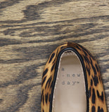 A New Day Womens Tasmin Leopard Print Flats Velvet 94568232 Leopard Brown 9.5M