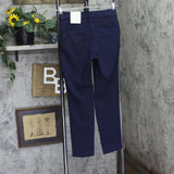 A New Day Womens High-Rise Skinny Ankle Pull-on Pants 93011550 Navy Blue 2