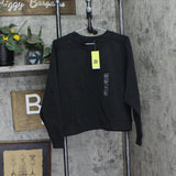 All In Motion Womens Airy Sleek Crewneck Sweatshirt 90603759 Black XL