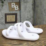 Shade & Shore Womens Ellen EVA Footbed Sandals 89887077 White 8M
