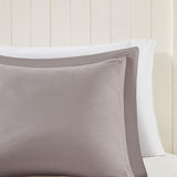 Madison Park Alternative Comforter Set 3M 3-Piece Charcoal / Grey Full / Queen