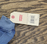 Levi's Knit Full Zip Trucker Hoodie 617830F Sea Salt Blue 24M