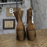 Universal Thread Womens Kinley Ankle Boots 88225769 Cognac Brown 6M