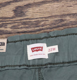 Levi's Womens Off Duty Jogger Slouchy Pants A19540005 Thyme Green 22W