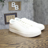 Goodfellow & Co Cade Court Low Top Lace Skater Sneakers 94809174 White 9