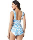Coco Reef Contours Harmonia One-Piece Swimsuit T92178 Surf Blue 16 / 40D