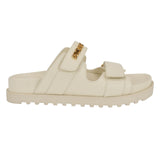 Guess Womens FABULON Sandal Two Strap GWFABULON5 Ivory 7M