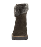 Baretraps WYOMING Womens Boots Ankle Winter Hiking Boots BT28507 Moss Brown 8M