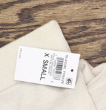 INC International Concepts Skirt w/ Back Slit Vintage Cream Off White XS