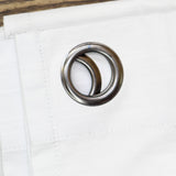 Eclipse Andes Grommet Blackout Single Curtain Panel White 50x84