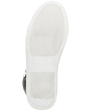 Dv Dolce Vita Womens Anjel Faux-Fur Lace-Up Sneakers Shoes ANJEL Gray 5.5M