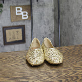 A New Day Sequin Ballet Flats Sammie Gold Yellow 5.5M