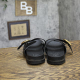 A New Day Womens Meg Sandals 2-Band Buckle 94748246 Black 7M