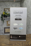 Premier Comfort Heated Textured Fleece Blanket MCC51-6140 Charcoal Gray Full