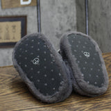 Wondershop Toddler Girls Boys Holiday Penguin Character Slippers Gray L (9T-10T)