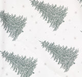 Sanders Holiday Printed Microfiber 3-Pc. Sheet Set Pine Tree Green Multi Full