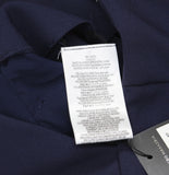 BCBGMAXAZRIA Cut Out One Shoulder Side Pocket Open Back Jumpsuit Dark Navy XS