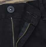 Style & Co Curvy-Fit Low Rise Bootcut Button Fly Zip Jeans Rinse Black 14