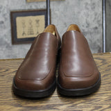 Franco Sarto Women's Bocca Slip-On Loafer Shoes 28912L6 Oxford Brown 10W