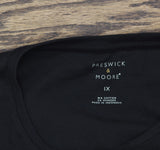 Preswick & Moore Knit Short Sleeve Tee Top Black 1X