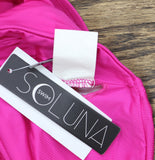 Soluna Buckle-Up Convertible One-Piece Swimsuit 2681352 Cosmopolitan Pink S