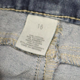 Mudd Girls Snap Front Stretch Jeans 1669f8d633c3a3 Blue 16