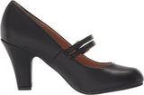 Journee Collection Women's Windy Pump Heels Shoes WINDY-PUMP Black 8.5M