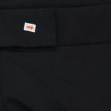DKNY Women's Mid-Rise Extended-Tab Straight-Leg Pants UD2P7975 Black 12