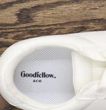 Goodfellow & Co Cade Court Low Top Lace Skater Sneakers 94809174 White 9