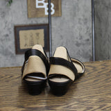Lifestride Womens Yuma Wedge Sandal Shoes H5211S1 Black 8W