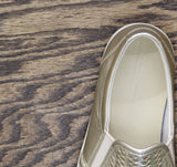 Ecco Womens Soft 7 Woven Slip On 2.0 Sneaker White / Gold EUR 38 (US 7-7.5)