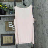 Wynne Layers Womens Scoop Neck Plus Size Stretch Tank Top 1678d3fb29335d Pink 2X