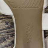 Lifestride Womens Mega Dress Heels H5058S1-250 Almond Milk Off White 7M