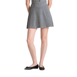 A New Day Brushed A-Line Mini Skirt 94681748 Gray M