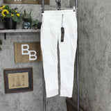DG2 Womens Sorbet Denim Pull-On Skinny Jean 693814 White XS