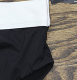 Lauren Ralph Lauren Womens Banded High-Waist Swimsuit Bikini Bottoms Black 4