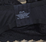 Maidenform Womens Pure Comfort Lace Bralette DM1188 Black 40D