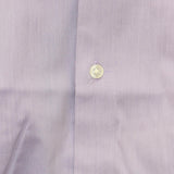 Van Heusen Men's Tall Fit Dress Shirt Ultra Wrinkle Lavender Purple 18 37-38