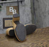 Easy Street Proper Womens Block Heel Pumps PROPER Sand Suede Brown 9.5M