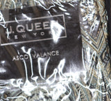 J. Queen New York Rod Pocket Valance Glacier Blue Multi Window Ascot Valance