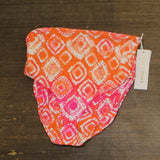 Anne Cole Womens High Waist Shirred Bikini Swim Bottom 25MB36010 Tie Dye Pink L