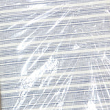 CHF Semi-Sheer Cargo Stripe Grommet Window Curtain Panels Blue 50" x 84"