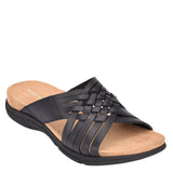 Easy Spirit Womens Meadow Criss Cross Sandals SEMEADOW Black 9.5M