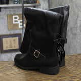 Sun + Stone Womens Anyaa Tall Over-The-Knee Boots 10017856500 Black 6.5M
