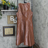 I.n.c. International Concepts Women's Sleeveless Midi Fit & Flare Dress 10846069